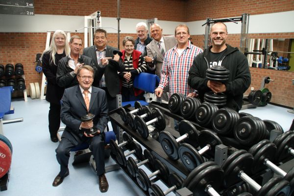 Übergabe Kraftraum Schwerathleten 2015 09 04 7